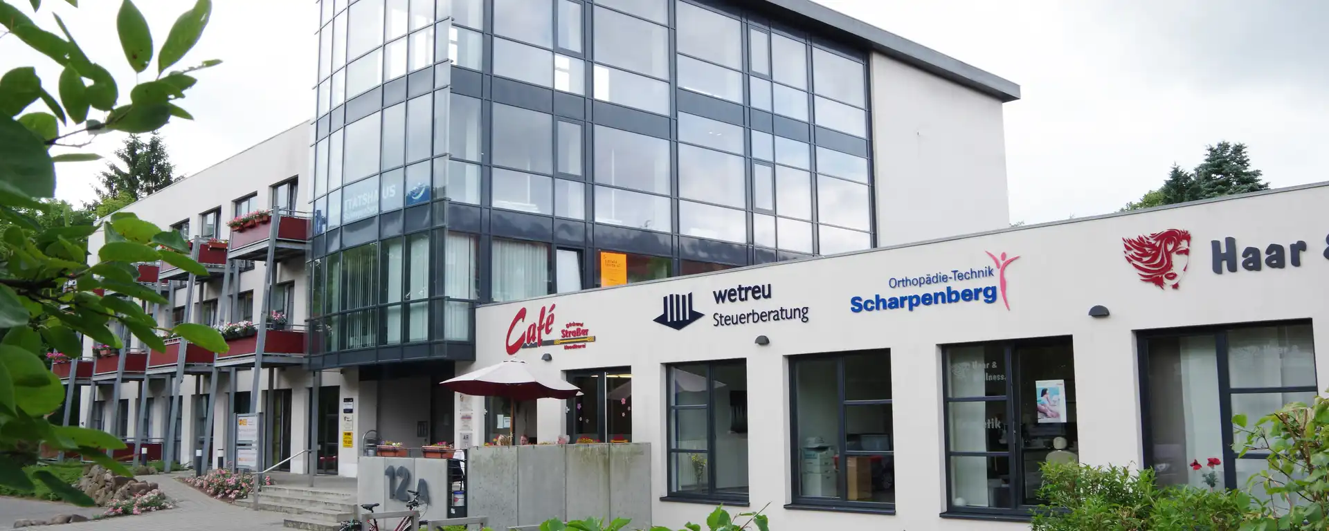 Das Gebäude von wetreu in Hagenow